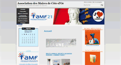 Desktop Screenshot of amf21.fr